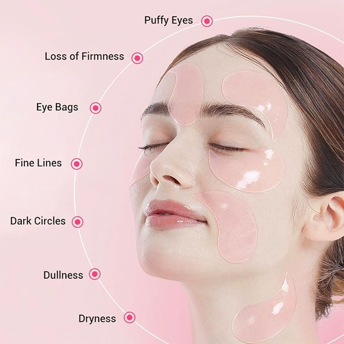 Protein Hydrogel Under Eye Patches, 60 Pairs - Image 4