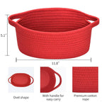 ABenkle Small Basket with Handles - Image 2