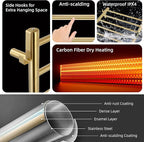 P&Dlusir Towel Warmer, Heated Towel Rack - Image 5