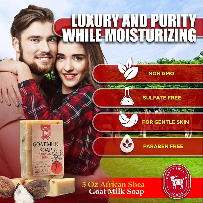 Honey Sweetie Acres African Shea Goat Milk Soap - Image 6