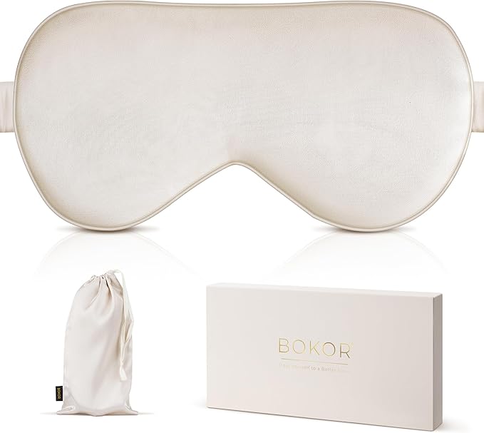 BOKOR Adjustable Silk Sleep Eye Mask by BOKOR