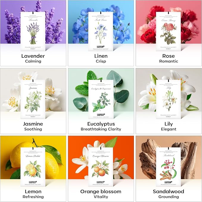 MYARO 12 Packs Eucalyptus Mint Scented Sachets - Image 8