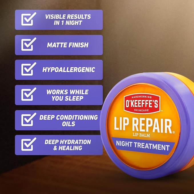 O'Keeffe's Lip Repair Night Treatment Lip Balm - Image 5