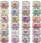 Scented Candles Gifts Set 24 Pack Soy Wax Travel Tin Advent Candles - Image 8