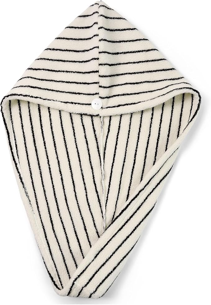 Jacquotha Cotton Hair Towel Wrap by Jacquotha