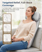 COMFIER Cordless Back Massage Chair Pad - Image 8