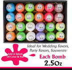 Bath Bombs Gift Set for Women and Men. 24 Luxury Bath Bombs Individually - Image 3