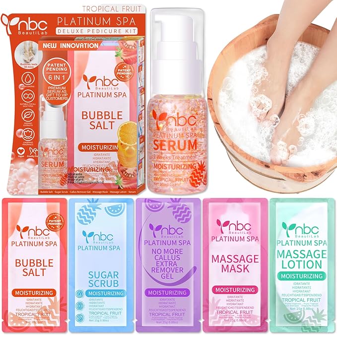Pedicure Foot Soak Set by nbcBeautiLab