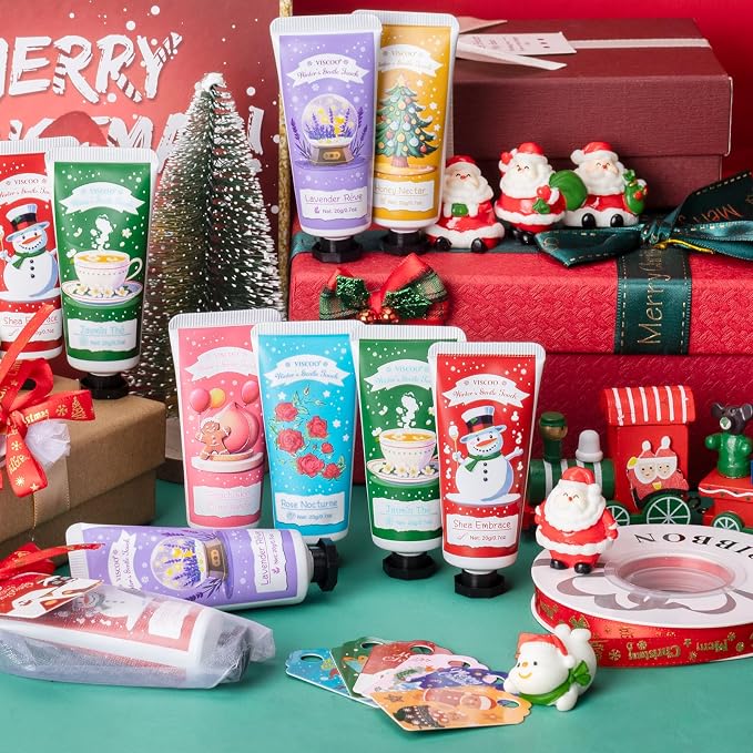 VISCOO 60 Sets Christmas Hand Cream Gift Set - Image 6