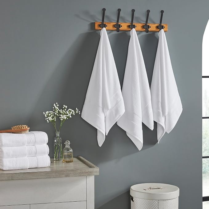 Modern Threads Hotel Collection 6-Pack 100% Ring Spun Cotton, Highly Absorbent - Image 4