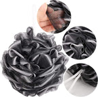 BTYMS 4 Pieces Large Loofah Sponge Shower Puff Bath Scrunchie 75g/pc Shower - Image 2