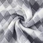 Gray Hand Towels Set 2 Pack-16“x31” Ultra Soft Microfibers Bathroom Towel Set - Image 8