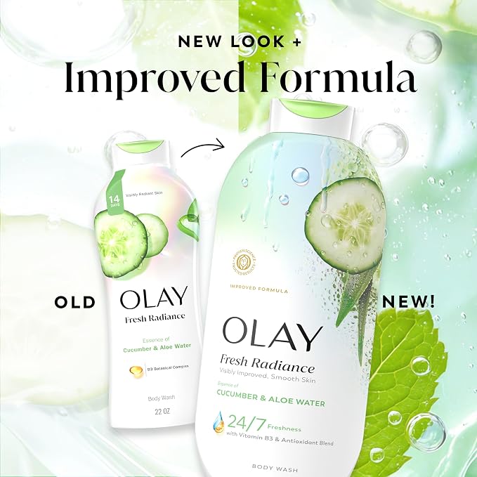 Olay Body Wash for Women, Fresh Radiance, 24/7 Skin-Loving Freshness, Visibly - Image 9