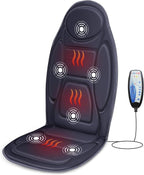 Snailax Back Massager with Heat, Vibration Massage Seat Cushion with 6 by Snailax