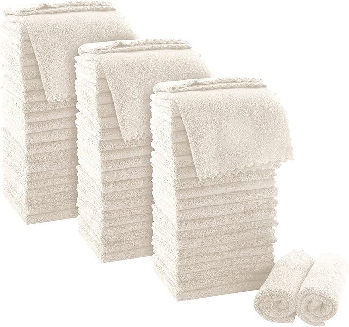 MOONQUEEN Ultra Soft Premium Washcloths Set by MOONQUEEN