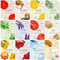 KONEUK 84 Pack Collagen Face Masks Skincare by KONEUK