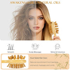 STYLEMATE 2-in-1 Mini Bamboo Hair Brush - Image 3