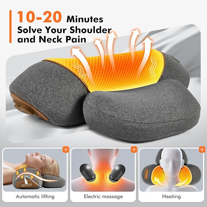 Neck Pillow - 3-in-1 Neck Massage Pillow - Image 5