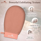 Exfoliating glove for Shower & Exfoliating body scrubber– 100% Vegan Viscose - Image 3