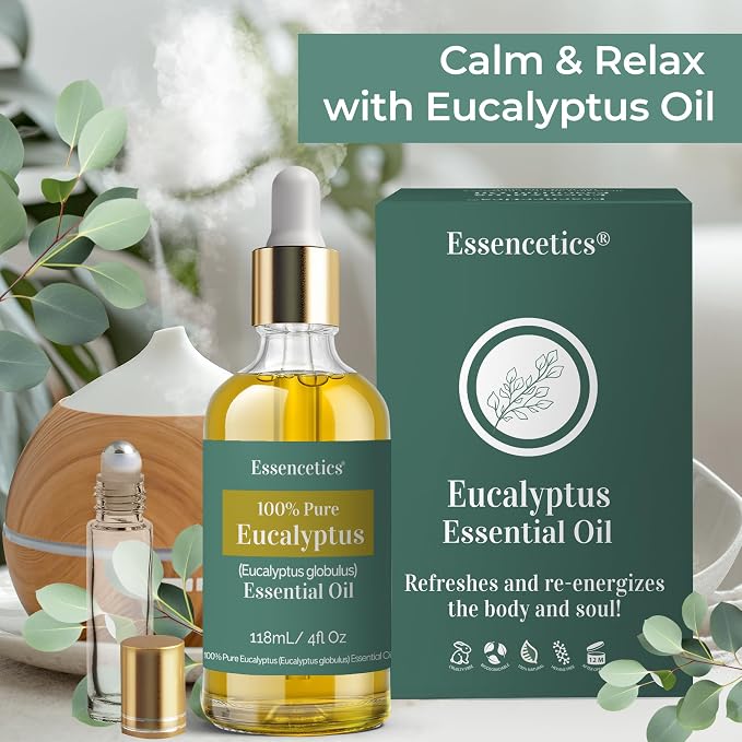 Eucalyptus Essential Oil for Diffuser 4oz - Image 7