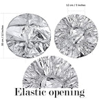 12 Pieces Deep Conditioning Caps Aluminum Foil Reusable Hair Processing Hair - Image 3