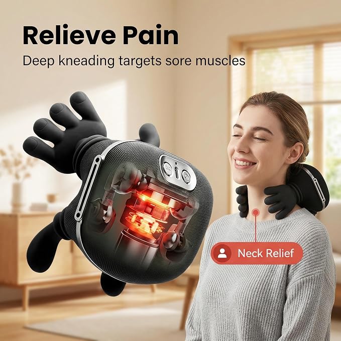 Portable Finger Pressure Neck and Back Massager - Image 3