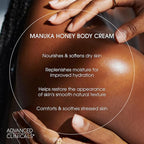 Advanced Clinicals Manuka Honey Body Cream - Image 6