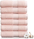 NY Loft 100% Cotton Hand Towel 6 Pack | Super Soft & Absorbent Quick-Dry Hand by NYLoft