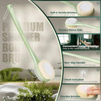 Back Scrubber for Shower, Long Handle Exfoliating Brush, Dual-Sided Bath Brush - Image 6