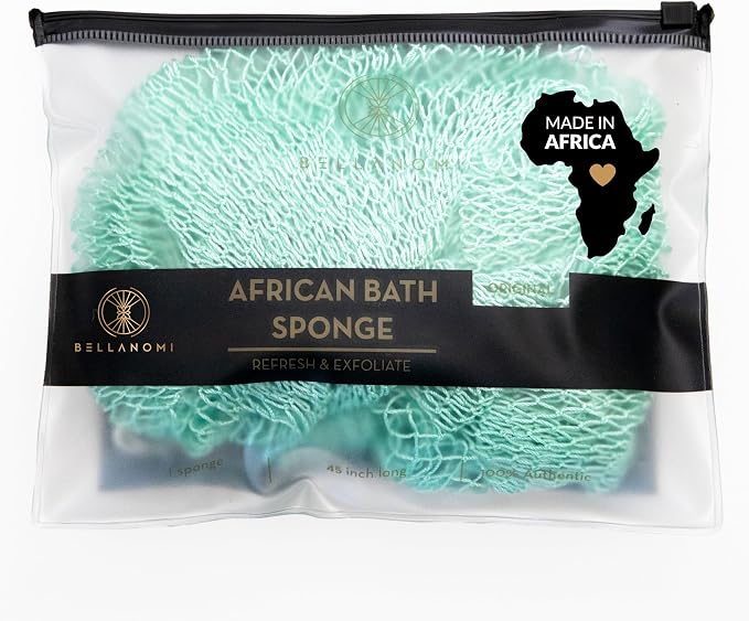 BELLANOMI African Exfoliating Net Sponge, Ethically sourced from Nigeria - Image 2