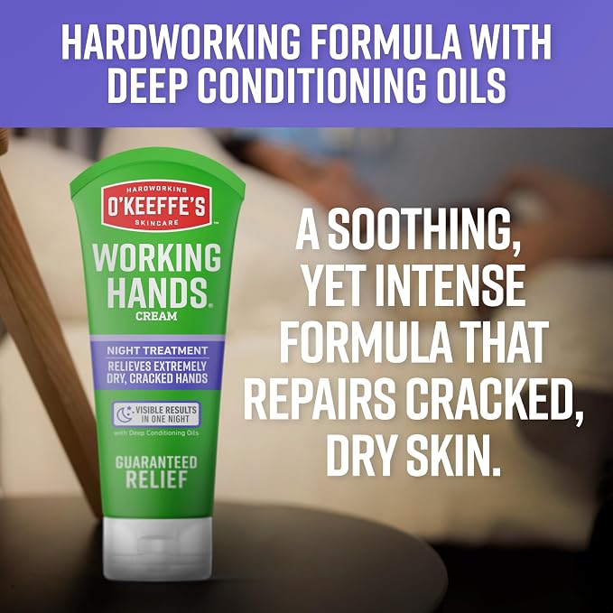 O'Keeffe's Working Hands Night Treatment Hand Cream - Image 4