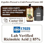 Handcraft Blends Castor Oil Pack Wrap | Organic Castor Oil 16 oz | Reusable - Image 2