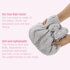 VOCOSTE Diamond Shape Hair Drying Towel Dry Cap, Quick Drying, Lightweight - Image 3
