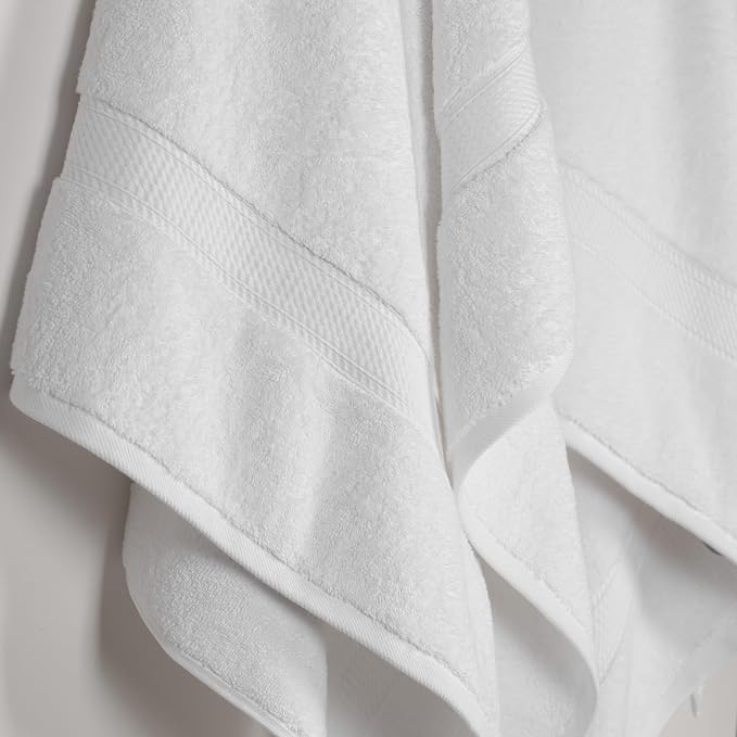 Superior Solid Egyptian Cotton Bath Towel Set - Image 4