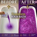 Purple Lavender Shimmer Bath Bomb in A Bag - Image 2
