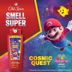 Old Spice Body & Face Wash for Men, x The Super Mario Galaxy Movie, 3X Defense - Image 3