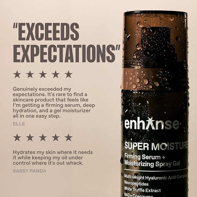 Super Moisture, 2 in 1 Day to Night Serum & Moisturizer Spray, Hydration & - Image 6