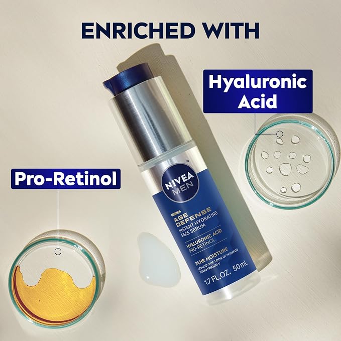 NIVEA MEN Age Defense Instant Hydrating Face Serum - Image 4