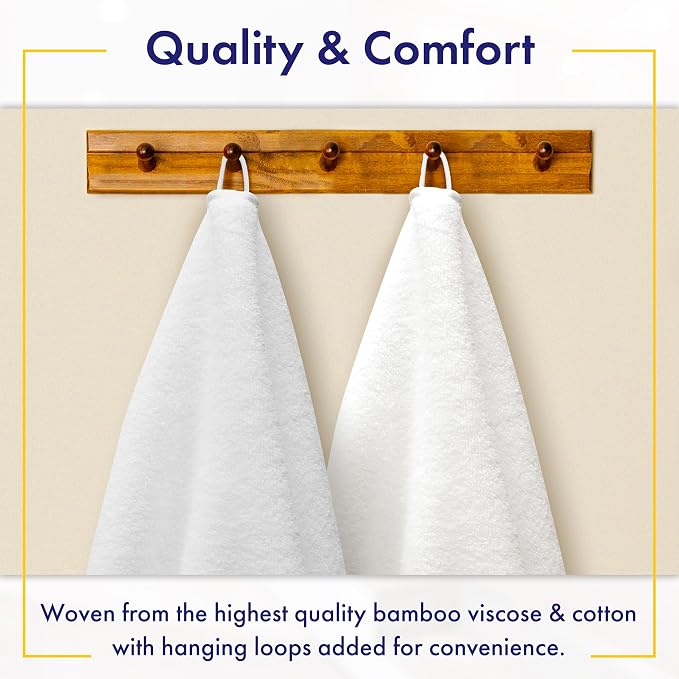 Alusa Home Ultra Soft & Plush Viscose from Bamboo Bath Towels - Image 4