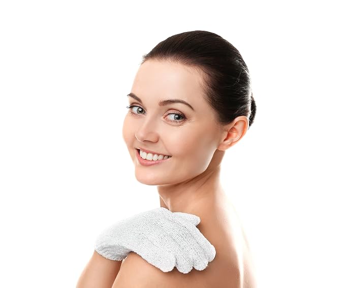 Linda Exfoliating Bath Gloves - Image 2