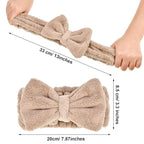 3 Pieces Towel Headbands for Women Makeup Headband for Washing Face Makeup Spa - Image 4