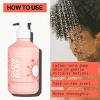 Pacifica Glow Baby Brightening Body Wash – Vitamin C & AHA Exfoliating Body Wash - Image 12