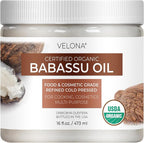 velona Babassu Oil USDA Certified Organic by VELONA
