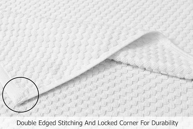 COTTON CRAFT Hooded Bath Towel – Oversized 35 x 70 Waffle Weave Towel - Image 4