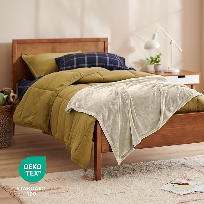 Bare Home Fleece Blanket - Image 3
