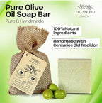 Dr.Ancient Olive Oil Soap Bar, Organic Soap Bars Handcrafted the Traditional Way - Image 2