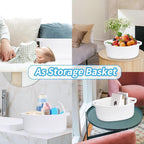 ABenkle Small Basket with Handles, Boho Decorative Rope Woven Dog Cat Toy - Image 7