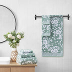 Lucky Brand Folk Floral 6 Piece Bath Towel Set - Image 2