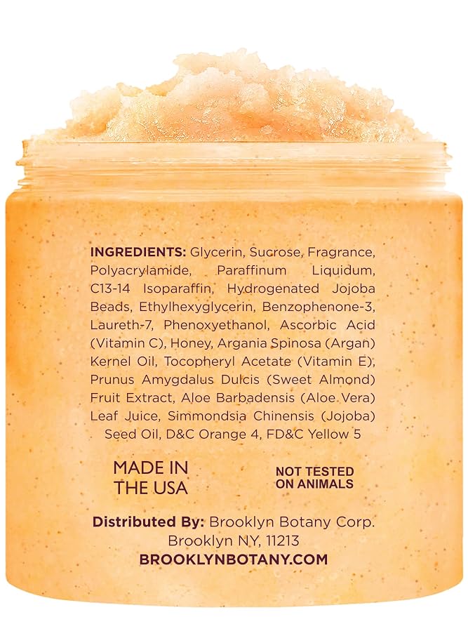 Brooklyn Botany Vitamin C Honey Sugar Scrub - Image 2