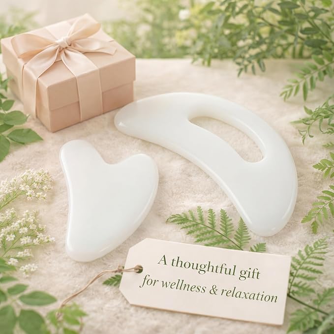 BBTO 2 Pcs Body Gua Sha Tool Large Resin Scraping Tools - Image 6